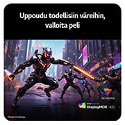 LG 32'' UltraGear™ G650B | 2560 x 1440 | 165Hz | IPS-pelinäyttö, LG UltraGear 32G650B-B, 32" QHD 1440P, 165 Hz, HDR10, AMD FreeSync™ Premium – täydellinen uppoutuminen, korkea virkistystaajuus ja lähes reunukseton muotoilu., 32G650B-B, thumbnail 6