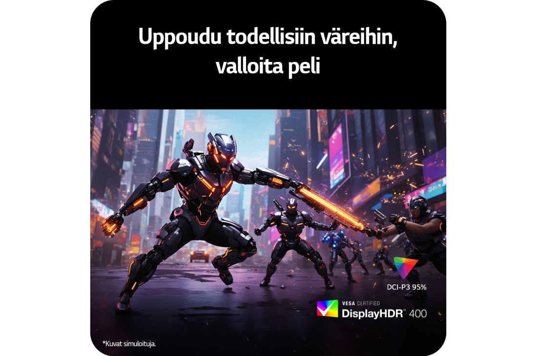 LG 32'' UltraGear™ G650B | 2560 x 1440 | 165Hz | IPS-pelinäyttö, LG UltraGear 32G650B-B, 32" QHD 1440P, 165 Hz, HDR10, AMD FreeSync™ Premium – täydellinen uppoutuminen, korkea virkistystaajuus ja lähes reunukseton muotoilu., 32G650B-B, thumbnail 6