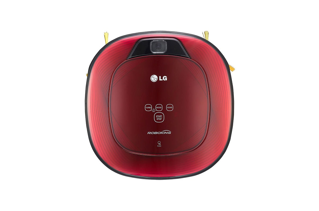 LG Uusi robottipölynimuri ruby red  väri, Smart Inverter Motor™ -moottori, puhdistaa nurkat entistä tarkemmin, VR8601RR