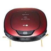 LG Uusi robottipölynimuri ruby red  väri, Smart Inverter Motor™ -moottori, puhdistaa nurkat entistä tarkemmin, VR8601RR, thumbnail 2