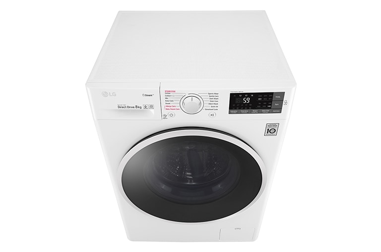 LG 1-8 kg SpaSteam & NFC, 6 Motion Direct Drive pesukone, Q5J6TY0W, thumbnail 11