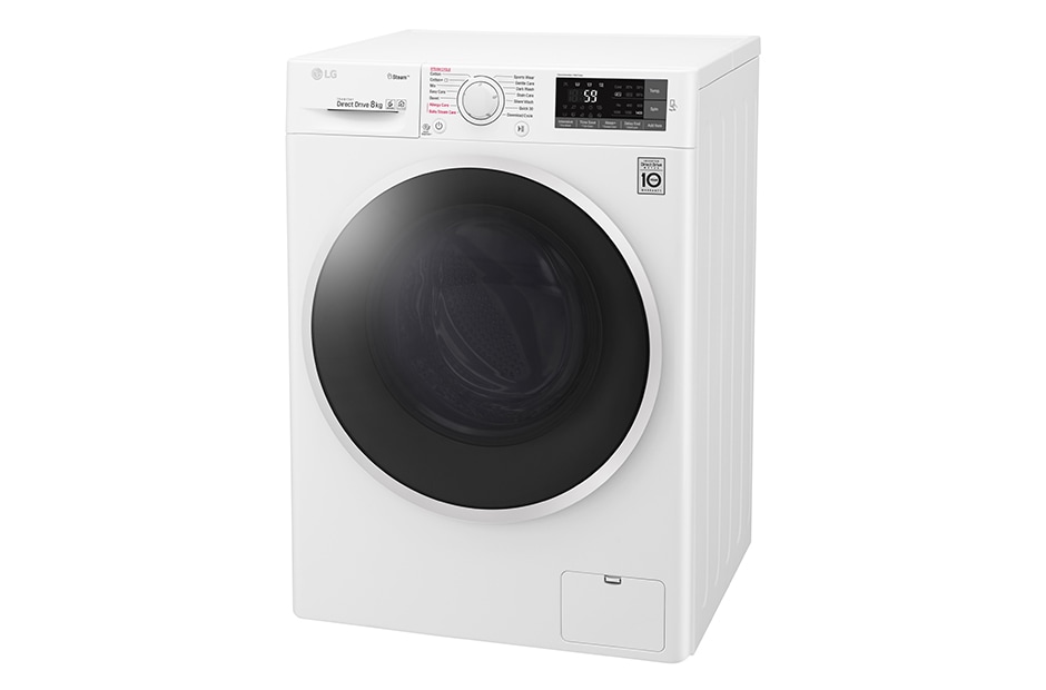 LG 1-8 kg SpaSteam & NFC, 6 Motion Direct Drive pesukone, Q5J6TY0W, thumbnail 13