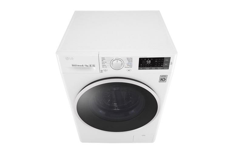 LG 1-8 kg / 1-5 kg 6 Motion Direct Drive kuivaavat pesukoneet, NFC, Q5J6TM0W, thumbnail 9