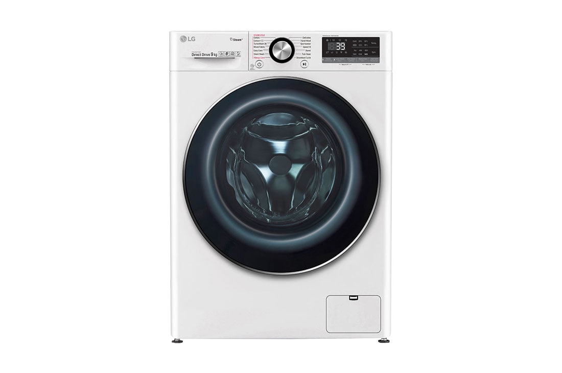 LG 1-9 kg Steam+, TurboWash360™, AI DD ja Wi-Fi, FV90VNS2Q