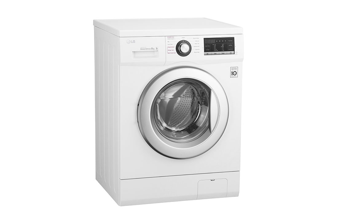 LG 1-8 kg Spa Steam & NFC, 6 Motion Direct Drive pesukone, F4WM308S2W0, thumbnail 10