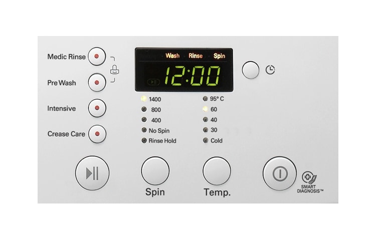 LG 1-8 kg Direct Drive pyykinpesukone, F1492TD, thumbnail 4