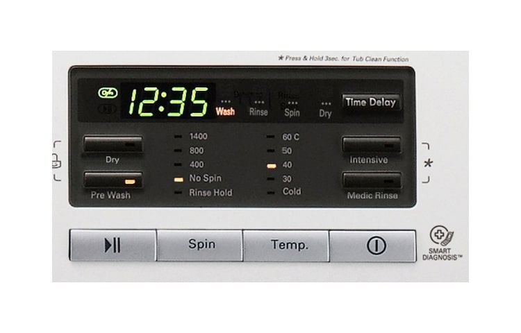 LG 1-8 kg /1-4kg 6-Motion Direct Drive, kuivaavat pesukoneet, F1496AD1, thumbnail 4