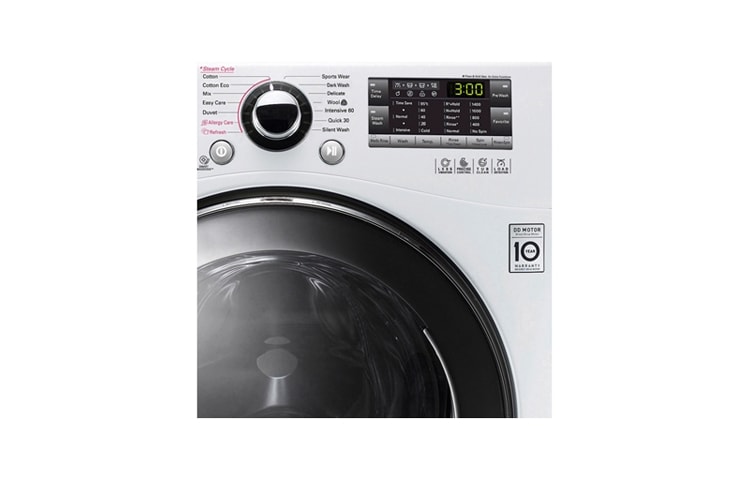 LG 1-9 kg Steam 6 Motion Direct Drive pyykinpesukone, F14A8FDSA, thumbnail 3