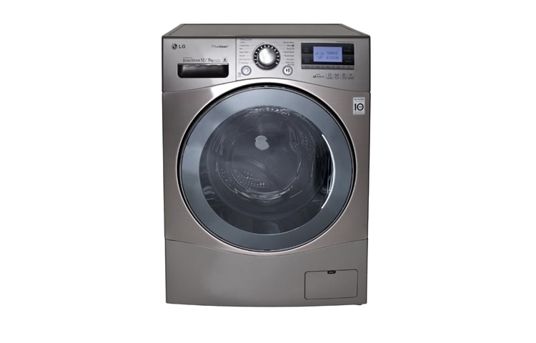 LG 1-12 kg Steam 6 Motion Direct Drive, kuivaavat pesukoneet, energialuokka A (A+++ -20%) , F1695RDH7, thumbnail 6