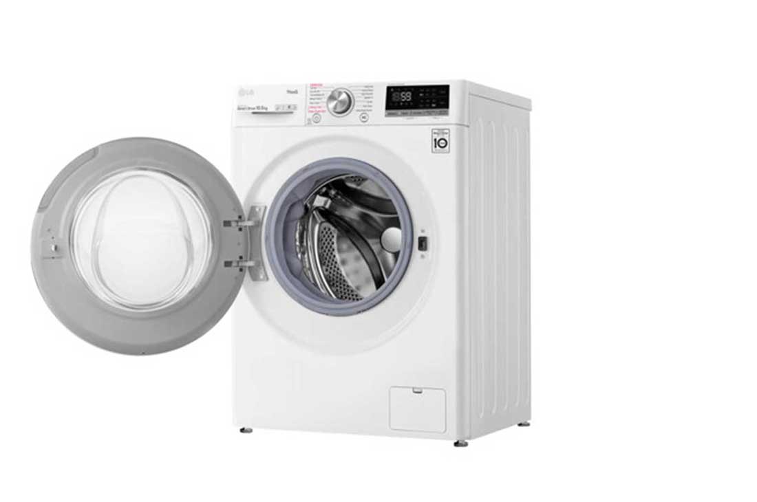 LG 10.5 kg Pyykinpesukone(Valkoinen) - Steam, TurboWash™. AI DD™ , Smart Diagnosis™ - Wi-Fi-yhteys, F6WV710S1W, thumbnail 8