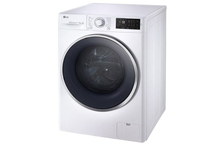 LG 1-7 kg / 1-4 kg 6 Motion Direct Drive kuivaavat pesukoneet, 45 cm syvä, NFC, FH2U2HDM1N, thumbnail 2