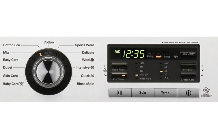 LG 1-7 kg 6 Motion Direct Drive pesukone, FH496QDA3, thumbnail 3