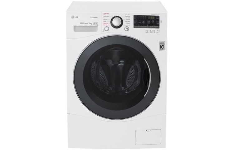 LG FH4A8JDS2 1-10 kg Höyry Turbo Wash, Direct Drive pesukone, FH4A8JDS2