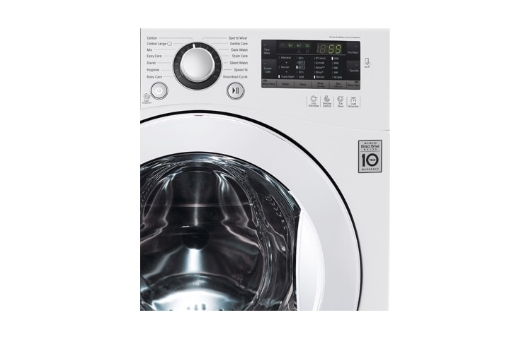 LG 1-7 kg Turbo Wash Direct Drive pesukone, FH4A8QDN3, thumbnail 2