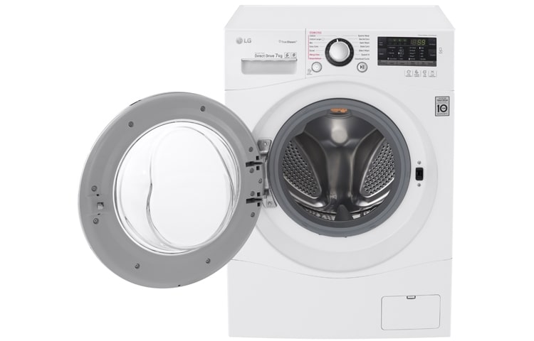 LG 1-7 kg Höyry Turbo Wash, Direct Drive pesukone, FH4A8QDS2, thumbnail 2