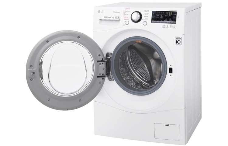 LG 1-7 kg Höyry Turbo Wash, Direct Drive pesukone, FH4A8QDS2, thumbnail 4