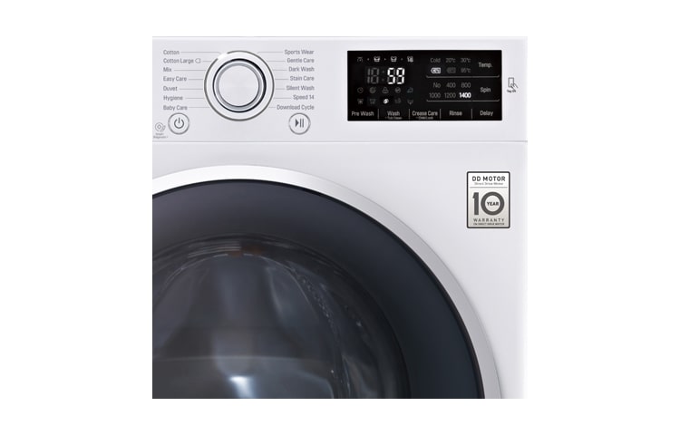 LG 1-8 kg 6 Motion Direct Drive pesukone, FH4U2TDN1, thumbnail 2