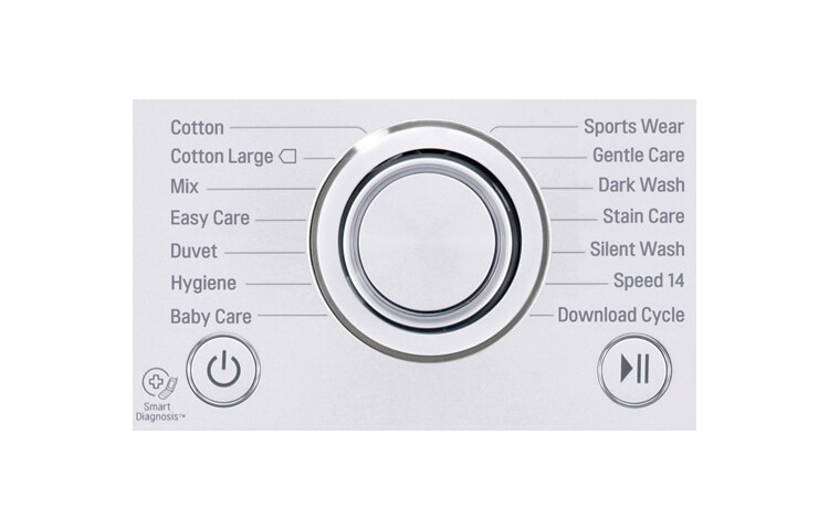 LG 1-8 kg 6 Motion Direct Drive pesukone, FH4U2TDN1, thumbnail 4