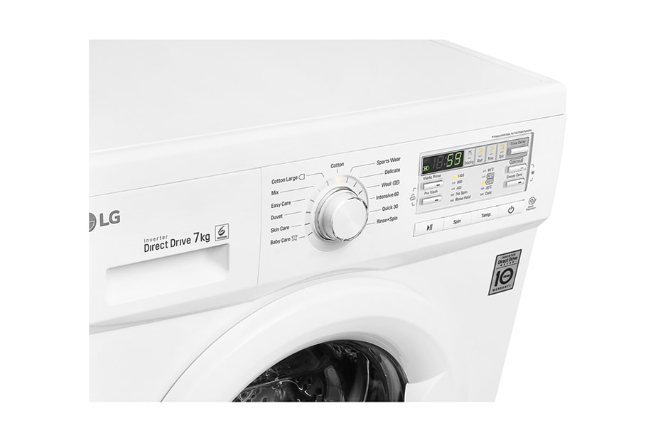LG 1-7 kg Direct Drive pesukone, F14AW7, thumbnail 9