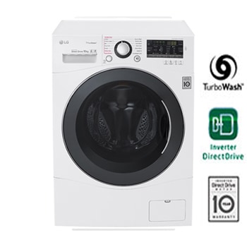 LG FH4A8JDS2 1-10 kg Höyry Turbo Wash, Direct Drive pesukone1