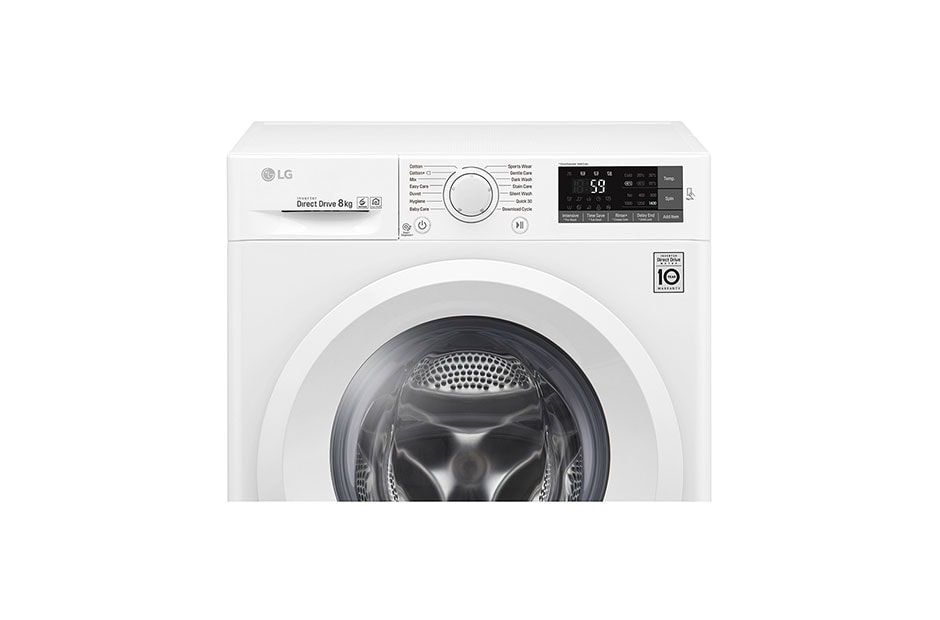 LG 1-8 kg 6 Motion Direct Drive pesukone & NFC, energialuokka A+++ ( -30%), W5J5TN3W, thumbnail 13