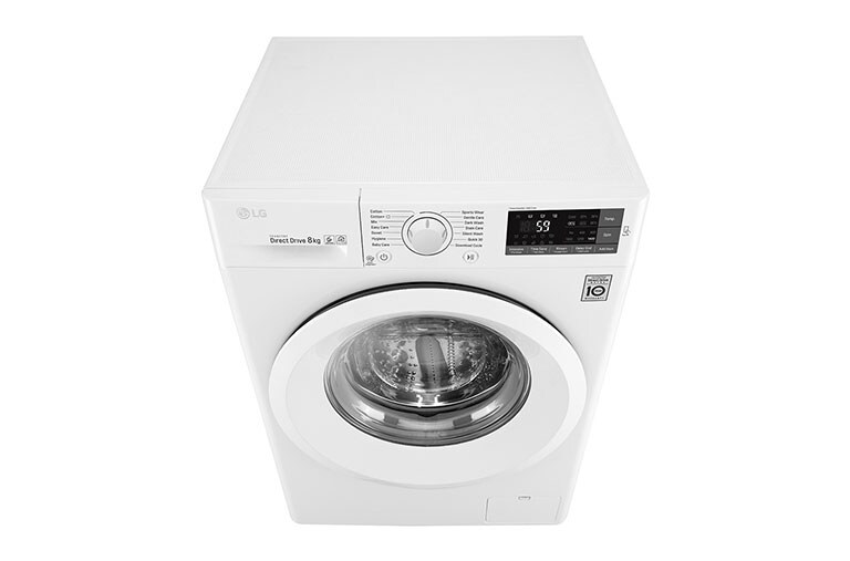 LG 1-8 kg 6 Motion Direct Drive pesukone & NFC, energialuokka A+++ ( -30%), W5J5TN3W, thumbnail 5