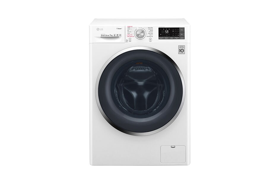 LG 1-7 kg TurboWash™ & SpaSteam, Wi-Fi, 6 Motion Direct Drive pesukone, F4J7QY2W