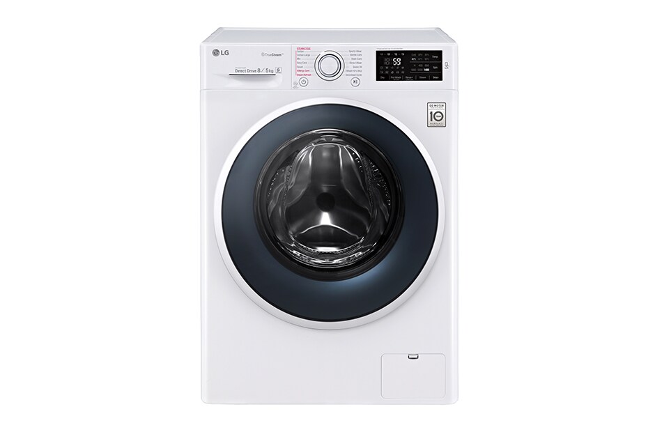 LG 1-8 kg / 1-5 kg True Steam™ 6 Motion Direct Drive -kuivaavat pesukoneet, NFC, FH4U2TDH0N