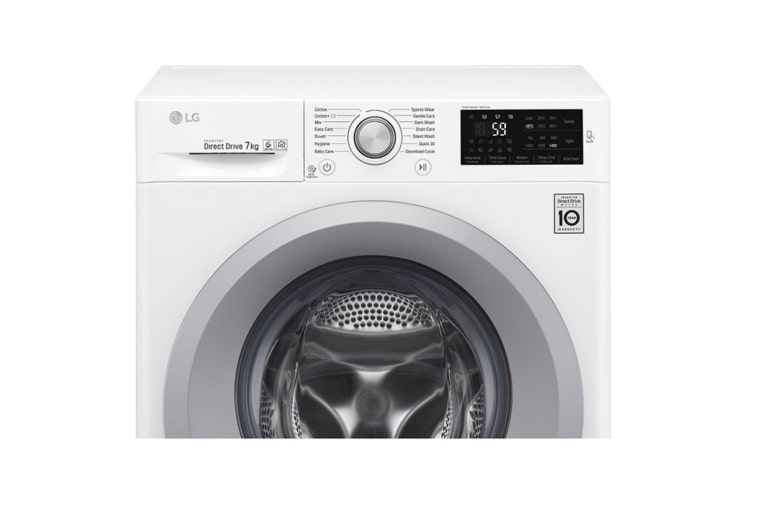 LG 1-7 kg 6 Motion Direct Drive pesukone & NFC, F4J5QN4W, thumbnail 4