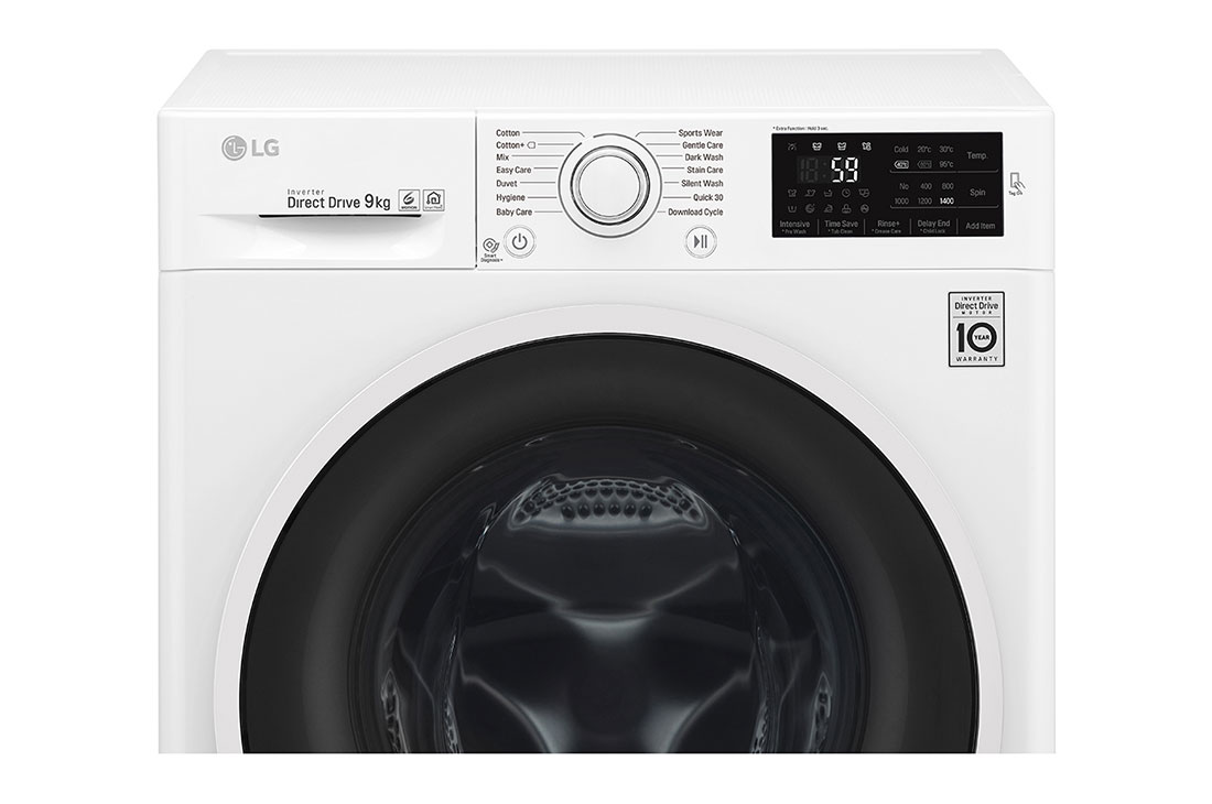 LG 1-9 kg 6 Motion Direct Drive pesukone & NFC, energialuokka A+++ ( -20%), F4J6VN0W, thumbnail 5