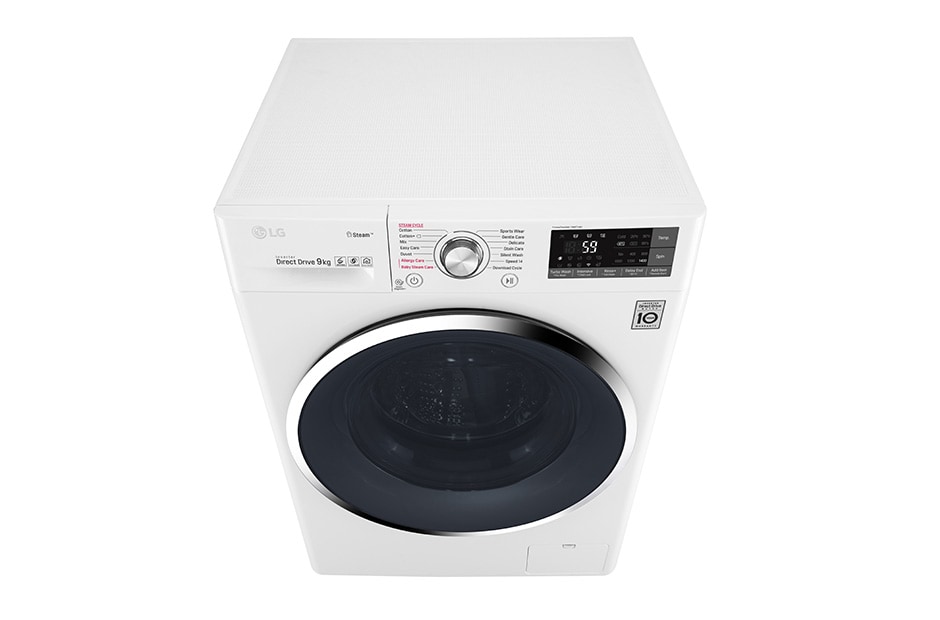 LG 1-9 kg TurboWash™ & SpaSteam, Wi-Fi, 6 Motion Direct Drive pesukone, energialuokka A+++ ( -30%), F14AW9S2, thumbnail 11