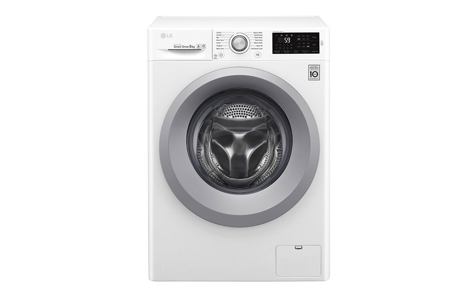 LG 1-8 kg 6 Motion Direct Drive pesukone & NFC, energialuokka A+++ ( -30%), Q4J5TN4W