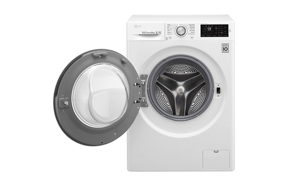 LG 1-8 kg 6 Motion Direct Drive pesukone & NFC, energialuokka A+++ ( -30%), Q4J5TN4W, thumbnail 13