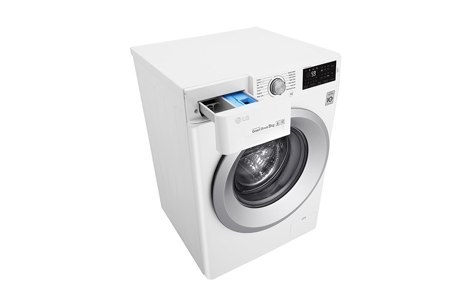 LG 1-8 kg 6 Motion Direct Drive pesukone & NFC, energialuokka A+++ ( -30%), Q4J5TN4W, thumbnail 8