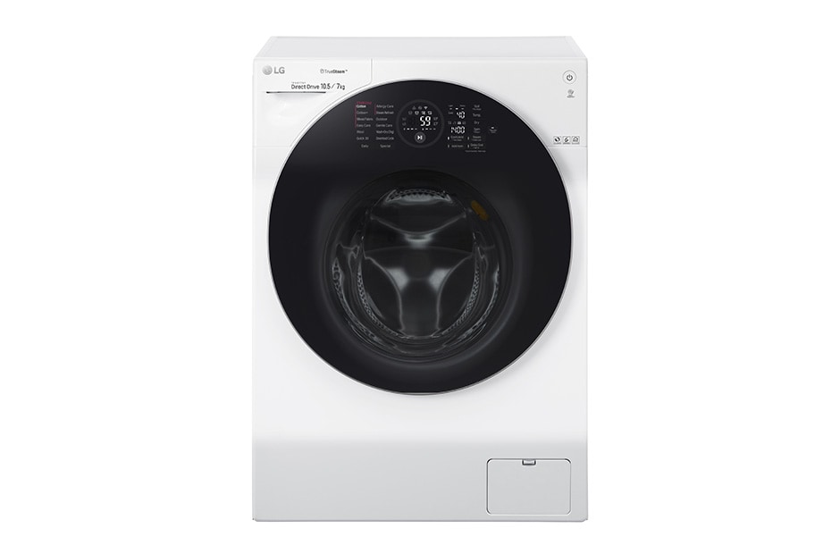 LG 1-10.5 kg /1-7 kg True Steam™ 6 Motion Direct Drive, kuivaavat pesukoneet, Wi-Fi, FH4G1JCH2N