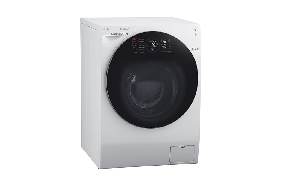 LG 1-10.5 kg /1-7 kg True Steam™ 6 Motion Direct Drive, kuivaavat pesukoneet, Wi-Fi, FH4G1JCH2N, thumbnail 4