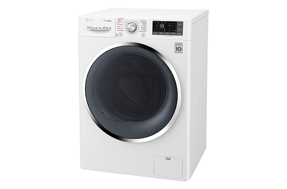 LG 1-9 kg /1-6 kg True Steam™ 6 Motion Direct Drive, kuivaavat pesukoneet, Wi-Fi, F4J8FH2W, thumbnail 6