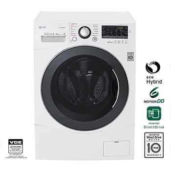 1-8 kg / 1-5 kg True Steam™ 6 Motion Direct Drive -kuivaava pesukone1