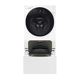 1-10.5 kg / 1-7 kg LG TWINWash™ True Steam™ & 6 Motion Direct Drive. Yhdistetty pesu ja kuivaus & Wi-Fi2
