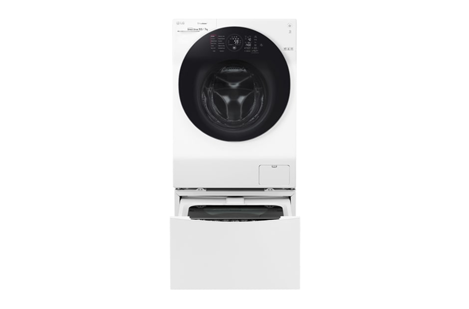 LG 1-10.5 kg / 1-7 kg LG TWINWash™ True Steam™ & 6 Motion Direct Drive. Yhdistetty pesu ja kuivaus & Wi-Fi, FH4G1JCH2NW, thumbnail 2