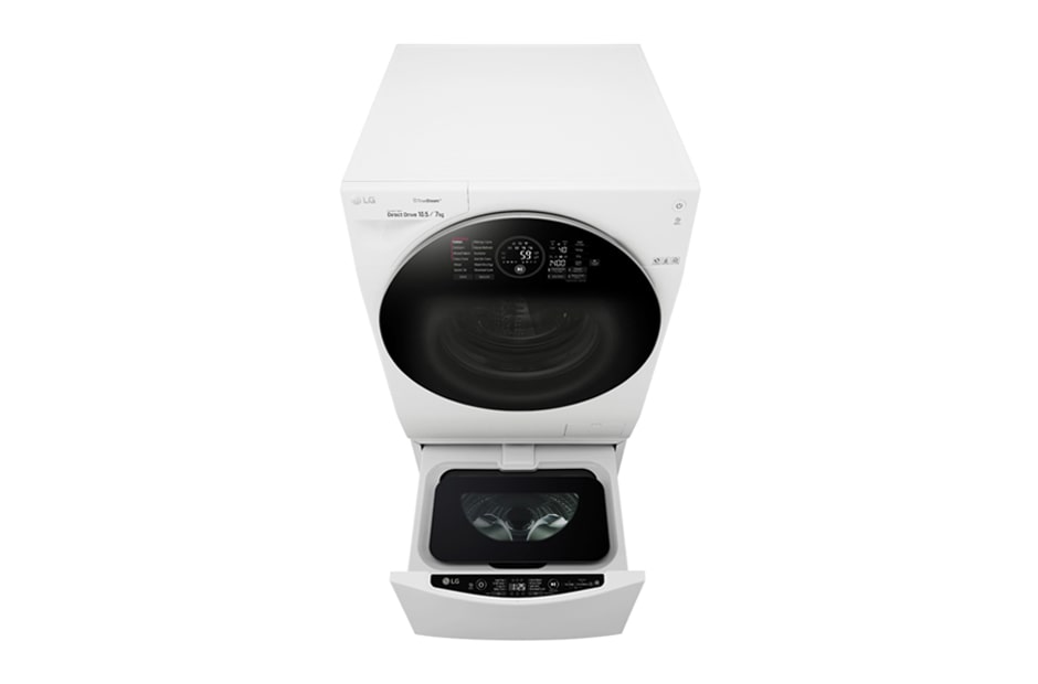 LG 1-10.5 kg / 1-7 kg LG TWINWash™ True Steam™ & 6 Motion Direct Drive. Yhdistetty pesu ja kuivaus & Wi-Fi, FH4G1JCH2NW, thumbnail 12