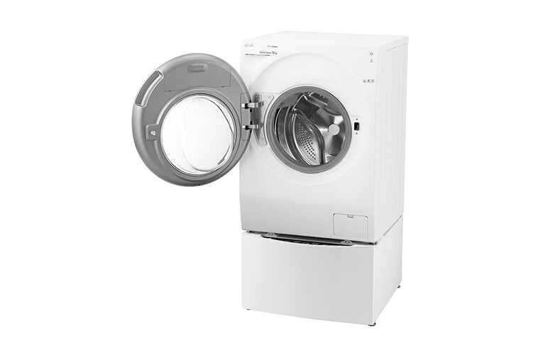 LG 1-12 kg / 1-8 kg LG TWINWash™ True Steam™ & 6 Motion Direct Drive. Yhdistetty pesu ja kuivaus Wi-Fi ja Miniwash, FH6G1BCH2NW, thumbnail 14