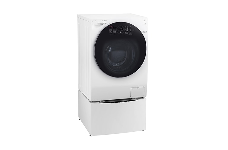 LG 1-12 kg / 1-8 kg LG TWINWash™ True Steam™ & 6 Motion Direct Drive. Yhdistetty pesu ja kuivaus Wi-Fi ja Miniwash, FH6G1BCH2NW, thumbnail 15
