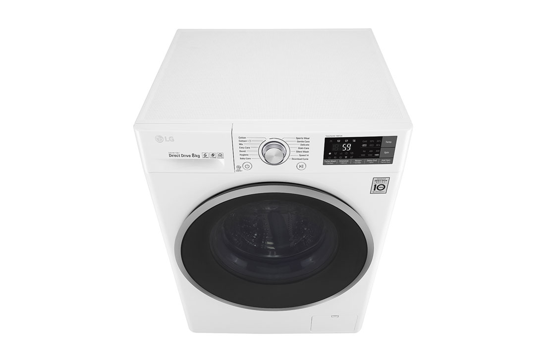 LG 1-8 kg TurboWash™, 6 Motion Direct Drive pesukone, ja Wi-Fi, F4WC708N1W, thumbnail 10
