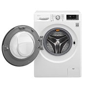 LG 1-8 kg TurboWash™, 6 Motion Direct Drive pesukone, ja Wi-Fi, F4WC708N1W, thumbnail 2
