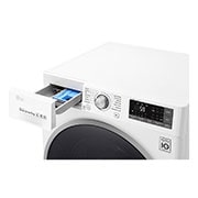 LG 1-8 kg TurboWash™, 6 Motion Direct Drive pesukone, ja Wi-Fi, F4WC708N1W, thumbnail 5