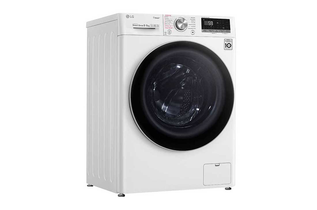 LG 1-9 kg /1-6 kg Kuivaavat pesukoneet kanssa Steam+, AI DD ja TurboWash™. Wi-Fi , P4AQVH1W, thumbnail 11
