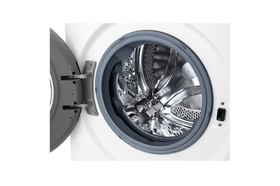 LG 9 kg Pyykinpesukone(Valkoinen) - Steam, Energialuokka B, AI DD™, Smart Diagnosis™, FV50VNS3E, thumbnail 3