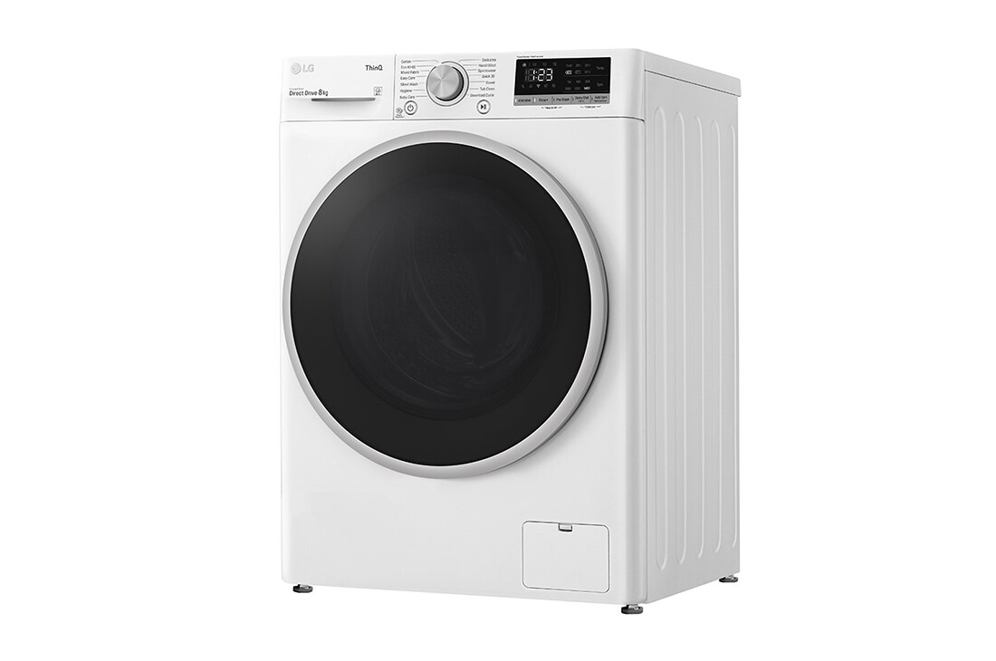 LG 8 kg Pyykinpesukone(Valkoinen) - Energialuokka D, AI DD™, Smart Diagnosis™ - Wi-Fi-yhteys, P4AOTN1W, thumbnail 11