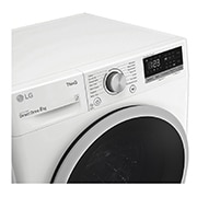 LG 8 kg Pyykinpesukone(Valkoinen) - Energialuokka D, AI DD™, Smart Diagnosis™ - Wi-Fi-yhteys, P4AOTN1W, thumbnail 7